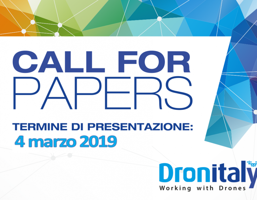 Dronitaly Call for Paper 2019